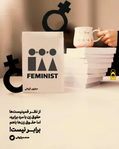️از نظر فمینیست‌ها حقوق زن با مرد برابره، اما حقوق زن‌‌ها