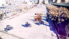 رژه موتوری توسط سفیران شهید یگان ویژه غرب تهران به مناسبت