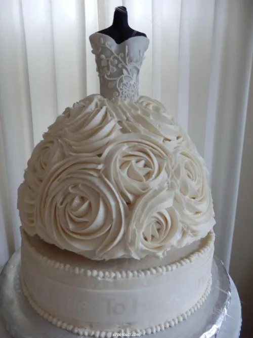 کیک عروسی فانتزی