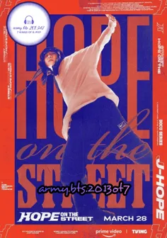 توییتر رسمی 👑BTS👑 با پوستر اصلی مستند "Hope On The Street