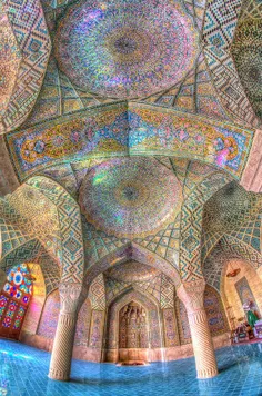 مسجد نصیر الملک، شیراز، ایران 
