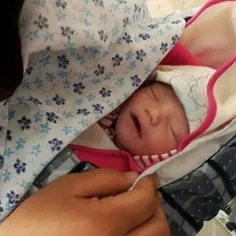 دخترعموم اوین امروز صب متولد شد
