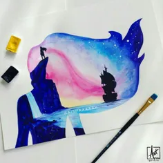 #watercolor 