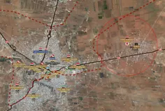ارتش #سوریه با یک ضد حمله تک جبهه النصره را در درعا دفع ک