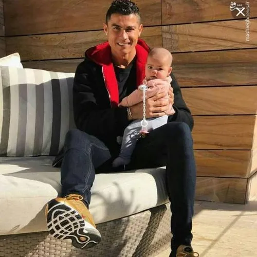 رونالدو و فرزندش