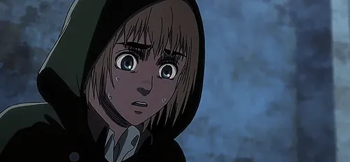 armin arlert💙 🍃 anime gif🎠 attack on titan SNK