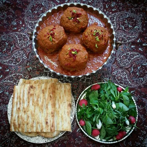 کوفته غذایی آذربایجانی و سنتی