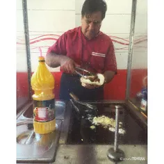 Making #Falafel behind oily glass | 4 Dec '15 | iPhone 6 