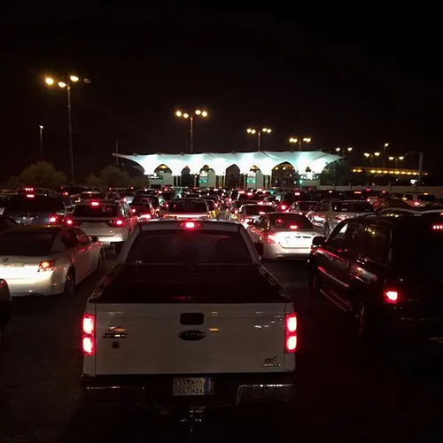 Saudi and GCC visitors return back from Bahrain via the K