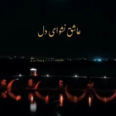 عاشق نشو ای دل با تنهایی سر کن💔