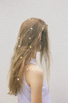 #stars #dreams #dream #shine #shiny #hair #twinkle #girl