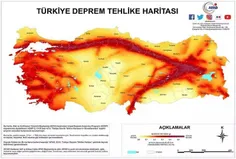 این هم نقشه گسل‌های زلزله در ترکیه است.  گسل جنوبی ‌که در