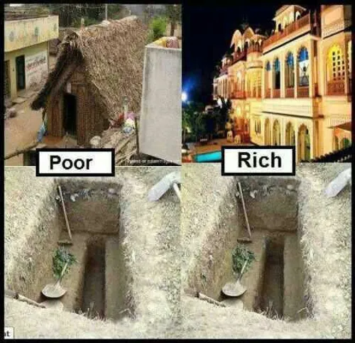 ثروتمند . فقیر