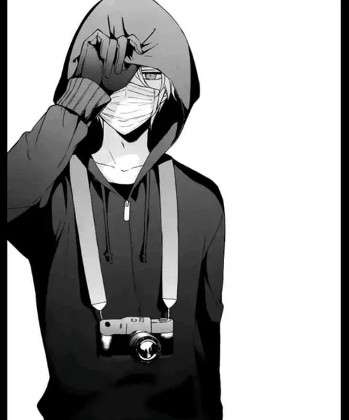 manga boy black dark خفن جذاب
