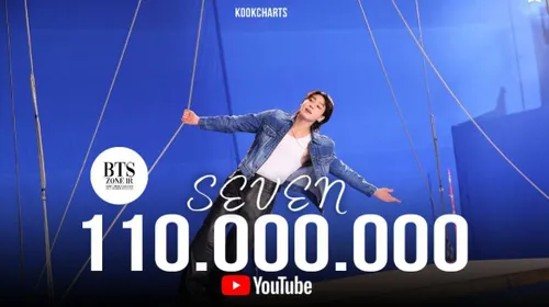 🃏-| موزیک ویدئو آهنگ "Seven" به بیش از ۱۱۰ میلیون بازدید 