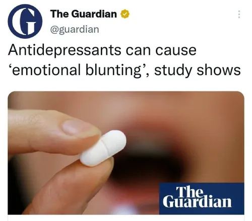 تحقیقات جدید نشان میدهد که قرص های ضد افسردگی همانطور که 