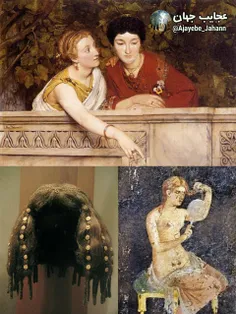در روم باستان زنان سعی می‌کردند که موهای خودشان را با مدف