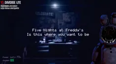 Five nights at freddy song با صدای ویدرد بانی (هوش مصنوعی)