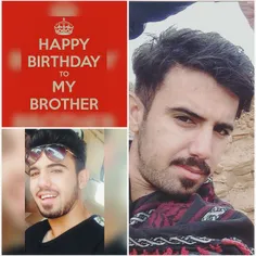 H.B.D my bro👬 🎂 👑 😘