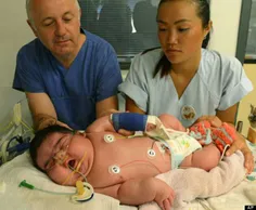 سنگین ترین نوزاد بدنیا اومد