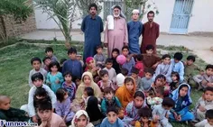 تصاویر مرد ۷۰ ساله پاکستانی با شش همسر و ۵۴ فرزند
