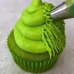 کیک سبز رنگ😍😍😍😍