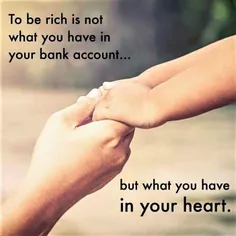 ✨ ثروتمند بودن به موجودی حساب بانکیت نیست،