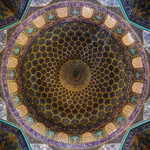 Dome of sheikh lotfollah mosque, Isfahan