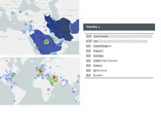 🔹 بیشترین هشتگ «تظاهرات سراسری» از عربستان، بله از #عربست
