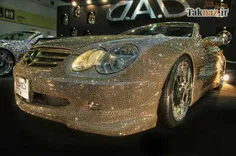 ماشین پادشاه عربستان تزیین شده با الماس