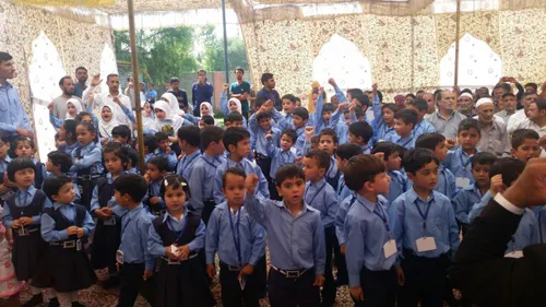 💫 حضور گروه تواشیح سیرت النبی مشهد در مدرسه عمومی رسول اک