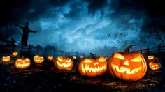 🎃عکس جذاب هالووینی از کدو تنبل ها 🎃