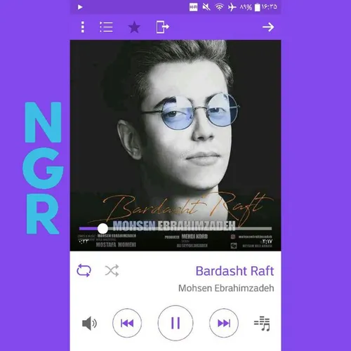 نمیدونم چرا انقدراین آهنگ میچسبه🔫 💙 اونم باهندزفری🎵