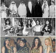 سه نسل از خانومای ایرانی.عکس نسل چهارم رو دیگه نمیشه گذاش