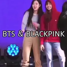 black pink and bts