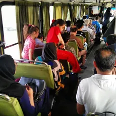 #dailytehran #bus #passengers #kids #mom #mother #streeta
