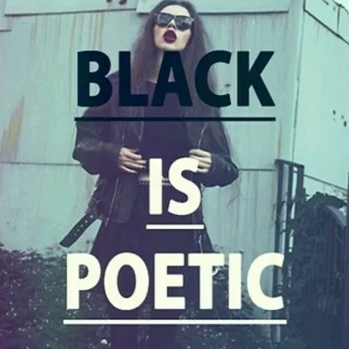 Black is Poetic