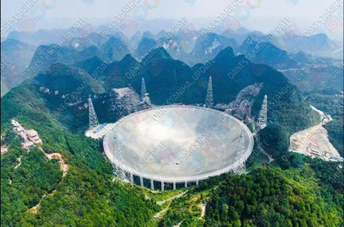 تلسکوپ کروی با دیافراگم پانصد متری"(FAST) چینی ها، بزرگتر
