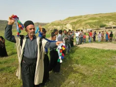 رقص دستمال بازی  مردم بختیاری