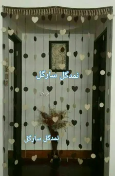 آویز پرده نمدی