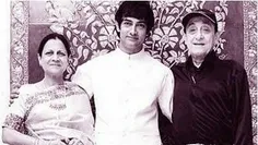 امیر خان و پدر و مادرش