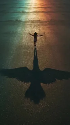 خودم بودم واسه تاریکیام نور:) ♡