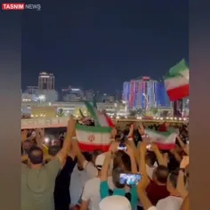 🔴 همخوانی سرود «ای ایران» در دوحه توسط تماشاگران ایرانی