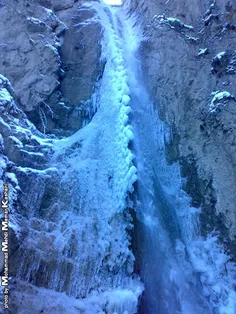 آبشار زیارت زمستانش