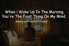 وقتی صبح بیدار میشم....