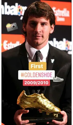 اولین کفش طلای #لئو