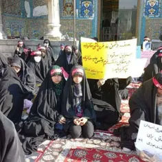 تحصن زنان محجبه در حرم رضوی مشهد