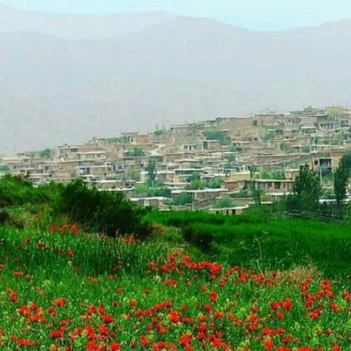 طبیعت زیبا ونمایی تماشایی ازشهر ونک ماسوله اصفهان