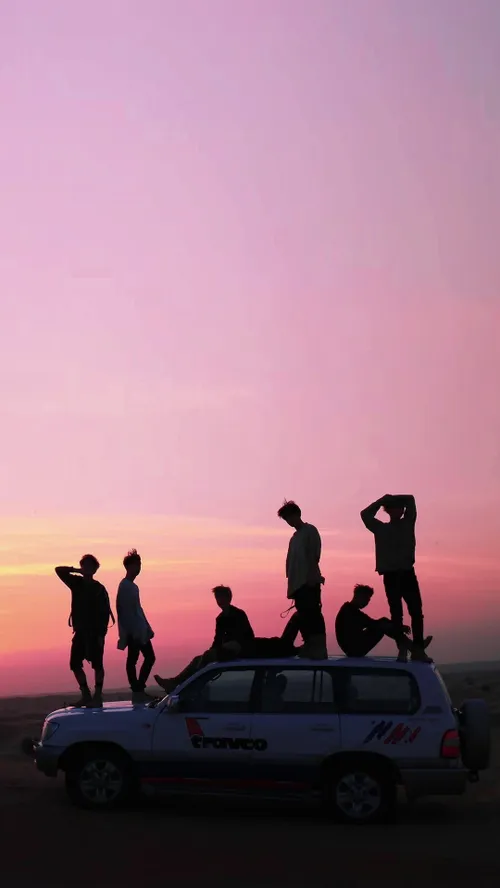 * Sunset bts *