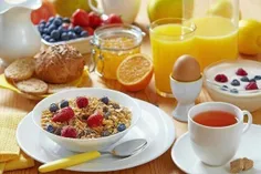 ✍بهترین صبحانه غذاهای باطبع گرم است تا مانع رخوت وسستی صب